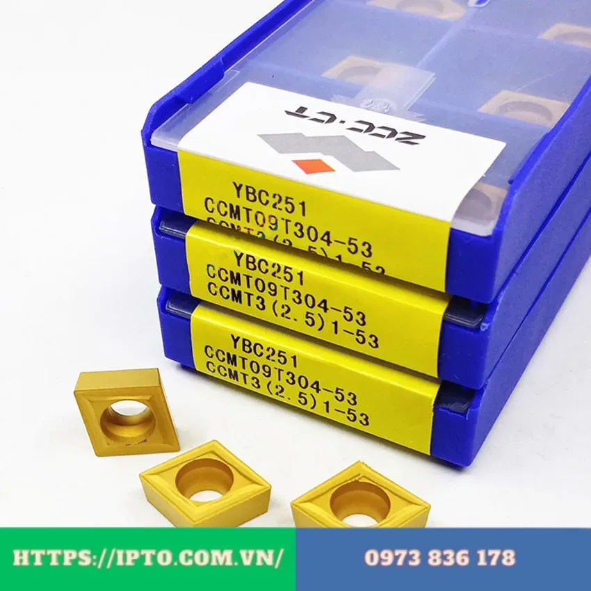 Mảnh tiện CCMT09T304-53 YBC251