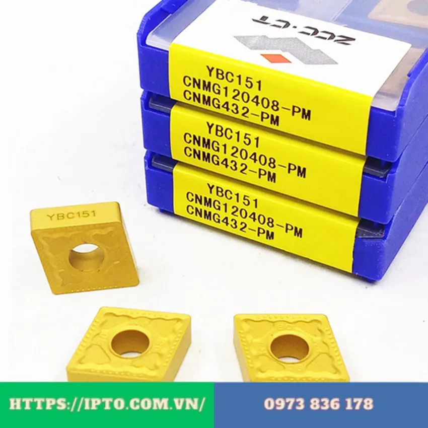 Mảnh tiện CNMG120408-PM YBC151