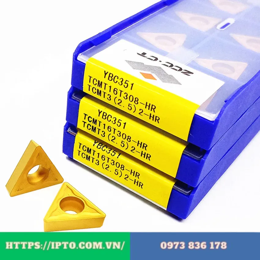 Mảnh tiện ZCC.CT TCMT16T304-HR YBC252 - Ảnh 2